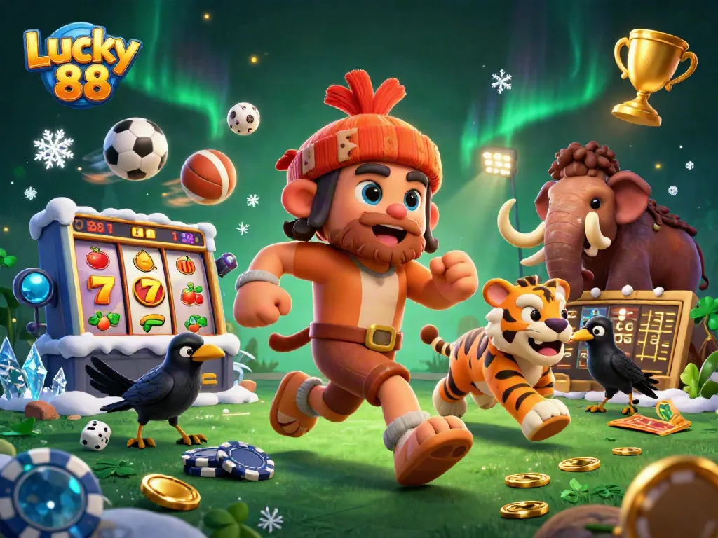 Experience the thrill of Lucky 88 with dynamic casino elements and exciting game features.