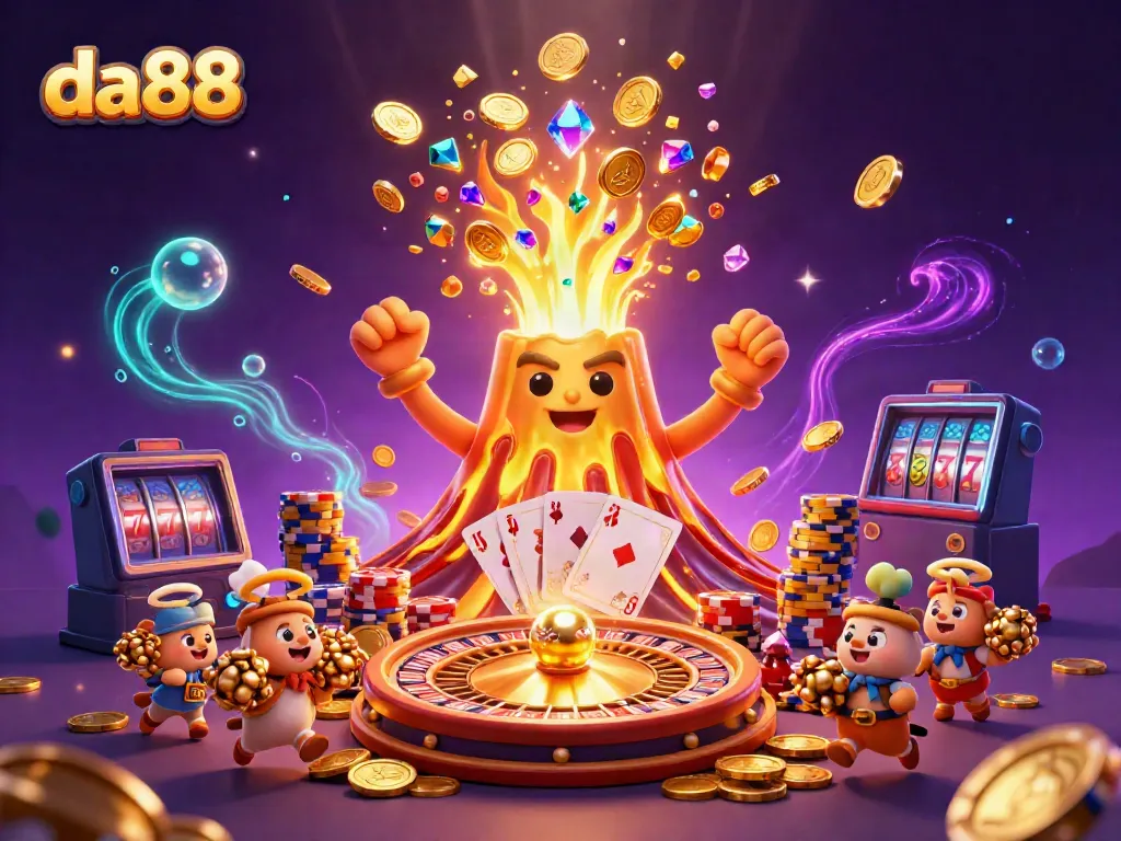 Experience the thrill of da88 with a vibrant 3D casino adventure full of treasures and gaming excitement.
