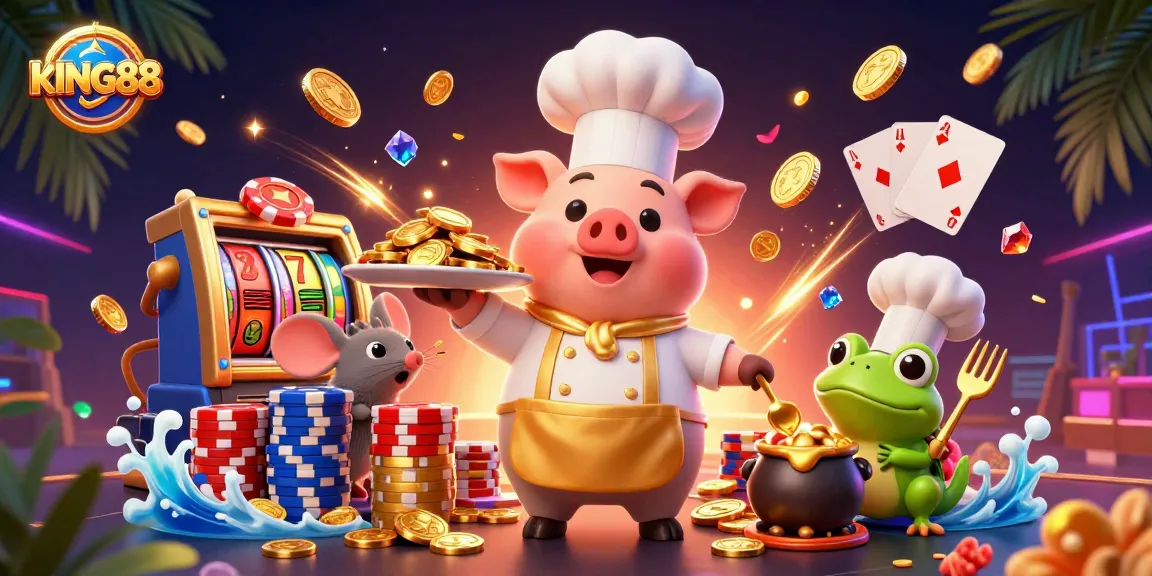 Spin the reels with kING88 while enjoying a vibrant casino atmosphere filled with stunning graphics.