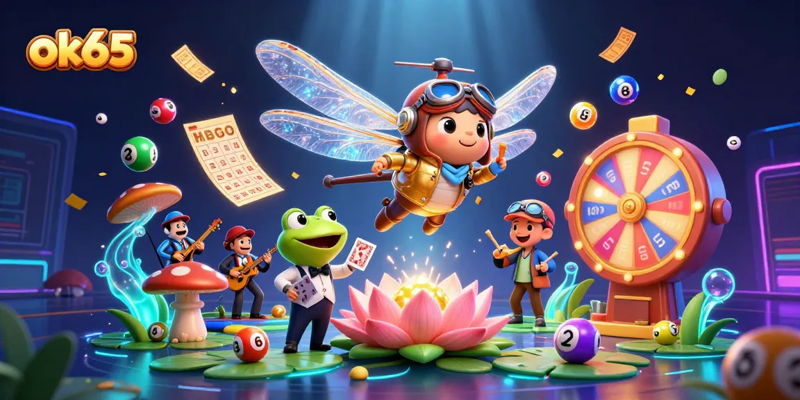 Engage with thrilling ok65 card games in a vibrant underwater casino scene featuring lively characters.